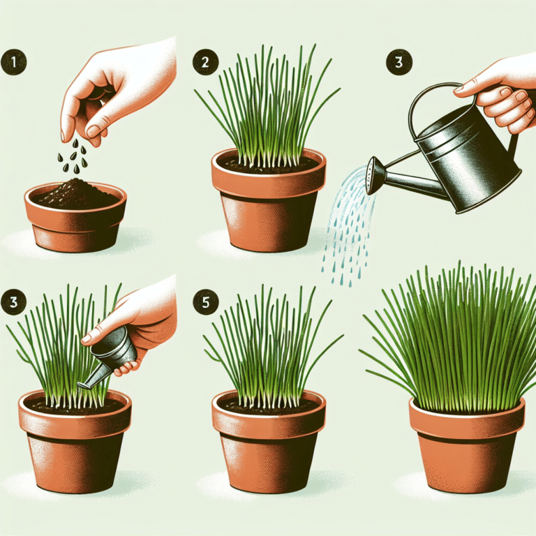 How to Grow Chives in Small Pots