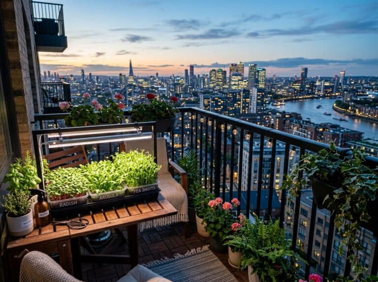 balcony garden microgreens kit