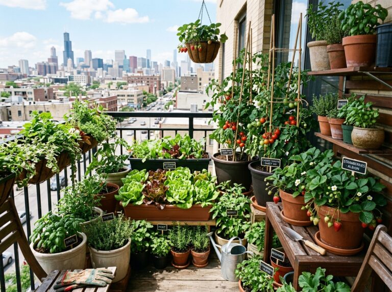 small space edible garden