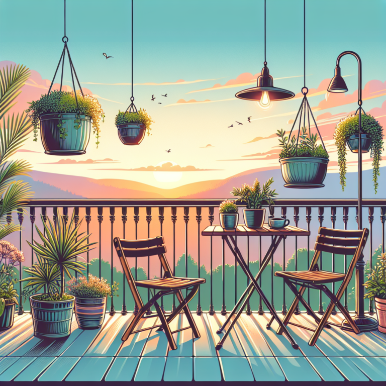 Small-Space Garden Furniture for Balconies