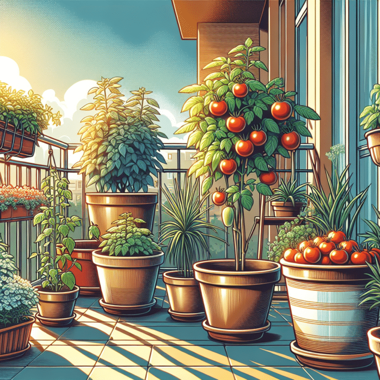 The Perfect Pick: Balcony Garden Pots for Tomatoes