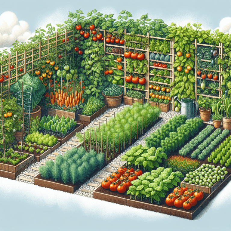 Designing a Compact Vegetable Garden