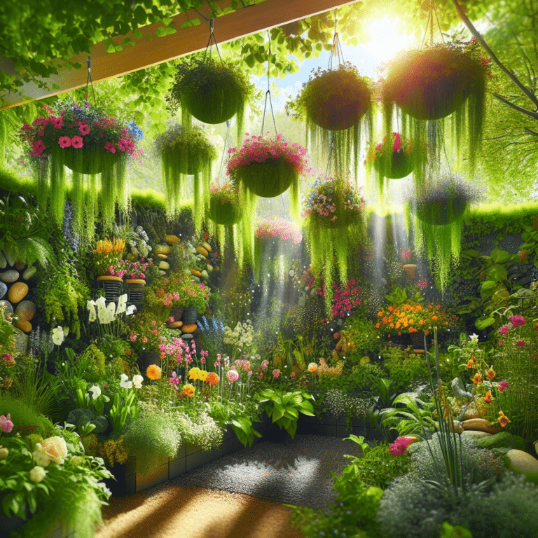 Maximizing Space and Beauty: Small-Space Gardening with Hanging Baskets