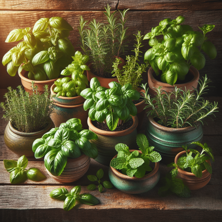 Big in Flavor: Best Small Pots for Herb Gardening
