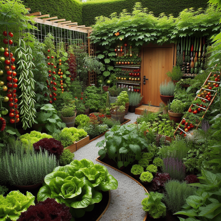 Designing a Compact Vegetable Garden