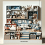"Creative Container Arrangements for Tiny Spaces
