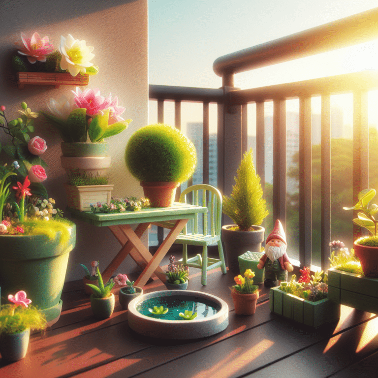 Maximizing Miniature Gardens: Tips for Small Space Balcony Gardening