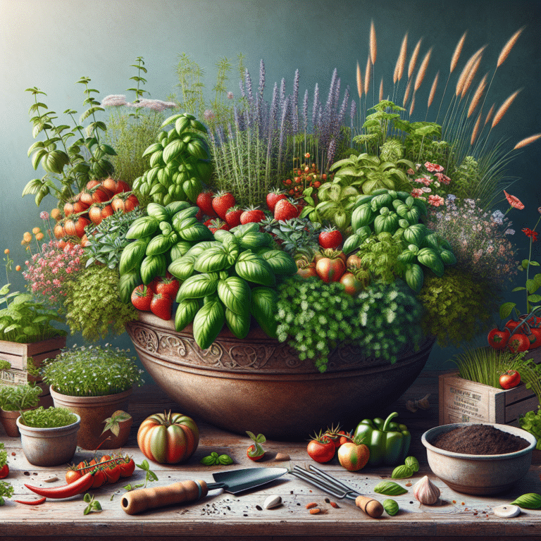 Multitasking Your Greens: Growing Multiple Plants in One Container