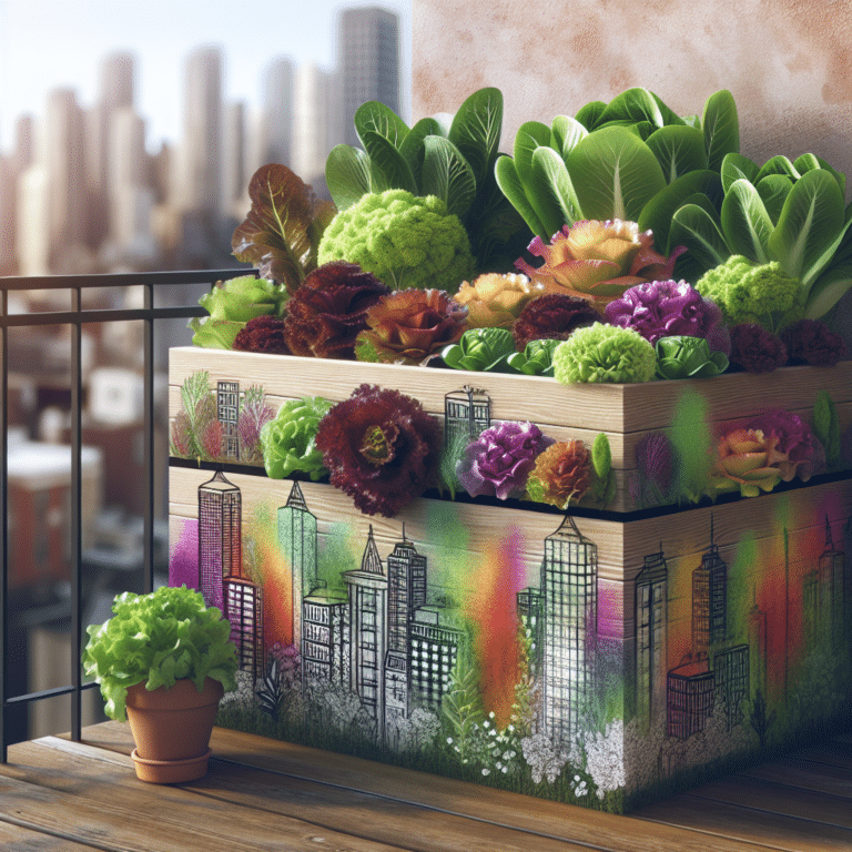 Balcony-friendly lettuce varieties