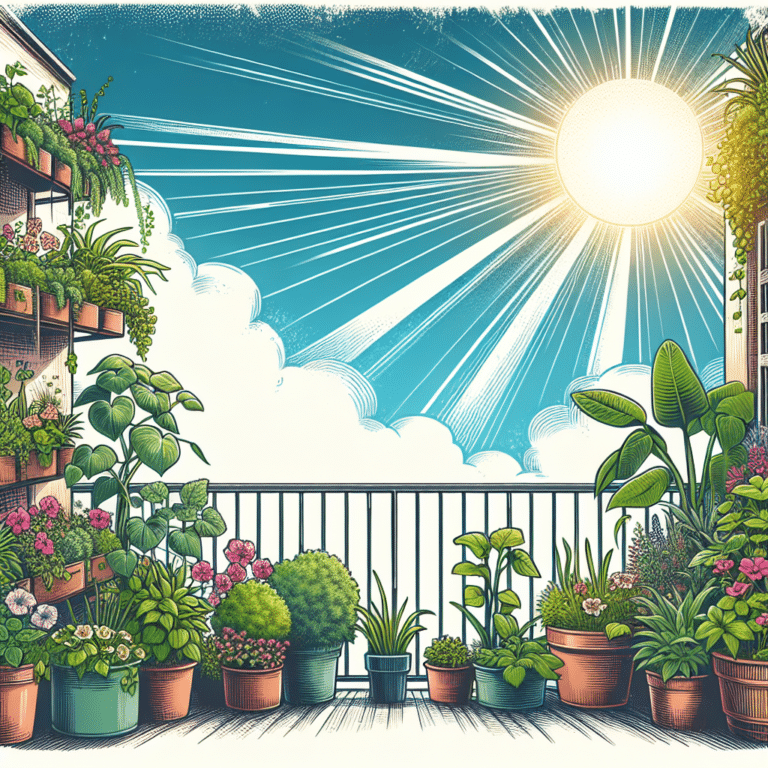 Basking in the Light: Understanding Sunlight Requirements in Balcony Gardening