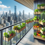 "Balcony Railing Planters for Vegetables