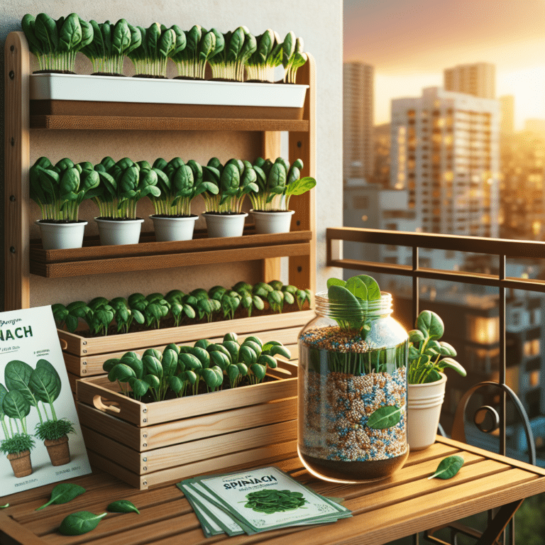 Balcony-friendly spinach planting guide