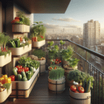 "Balcony Railing Planters for Vegetables