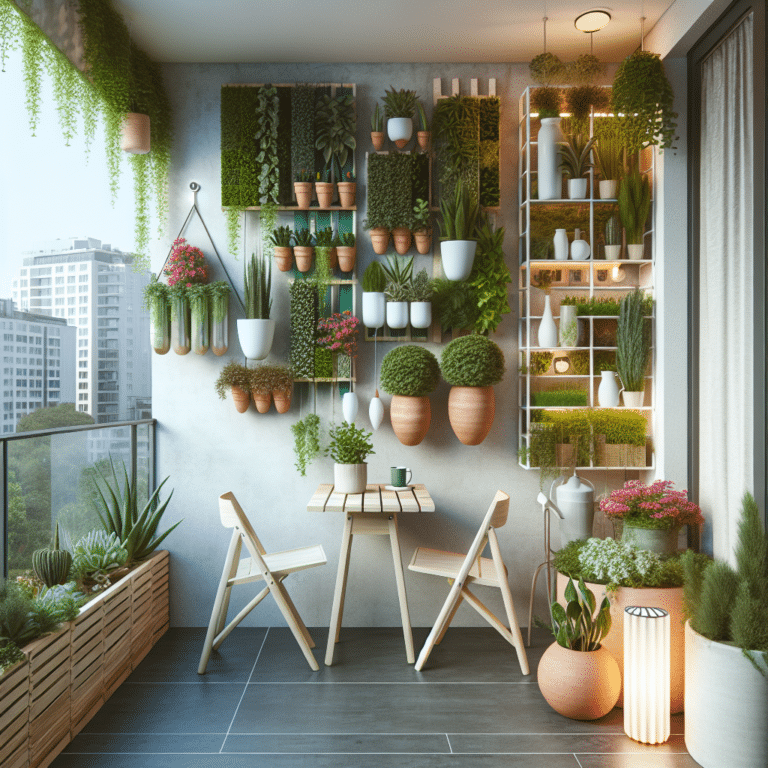 Modern Urban Balcony Garden Concepts