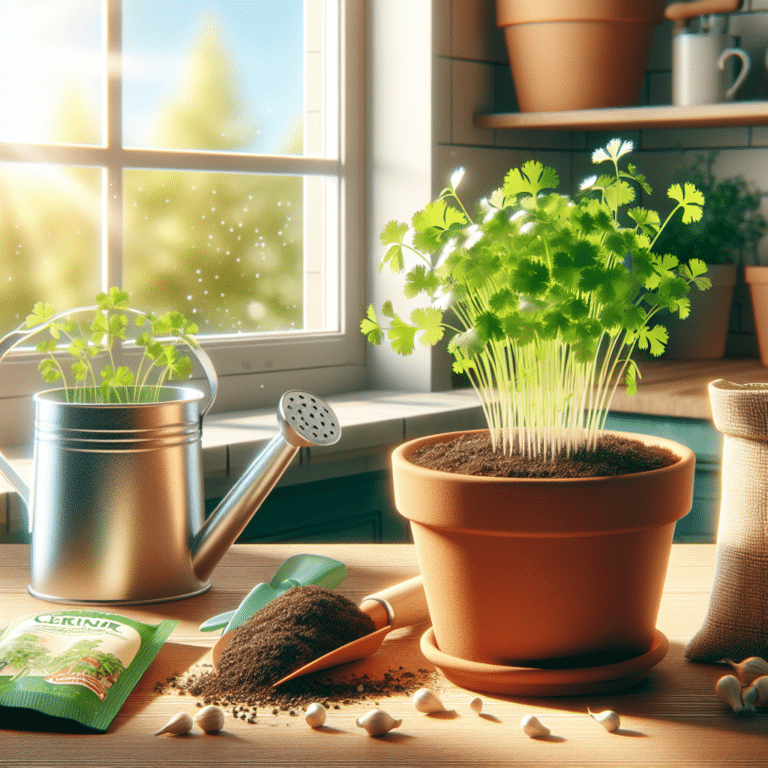How to grow cilantro in pots