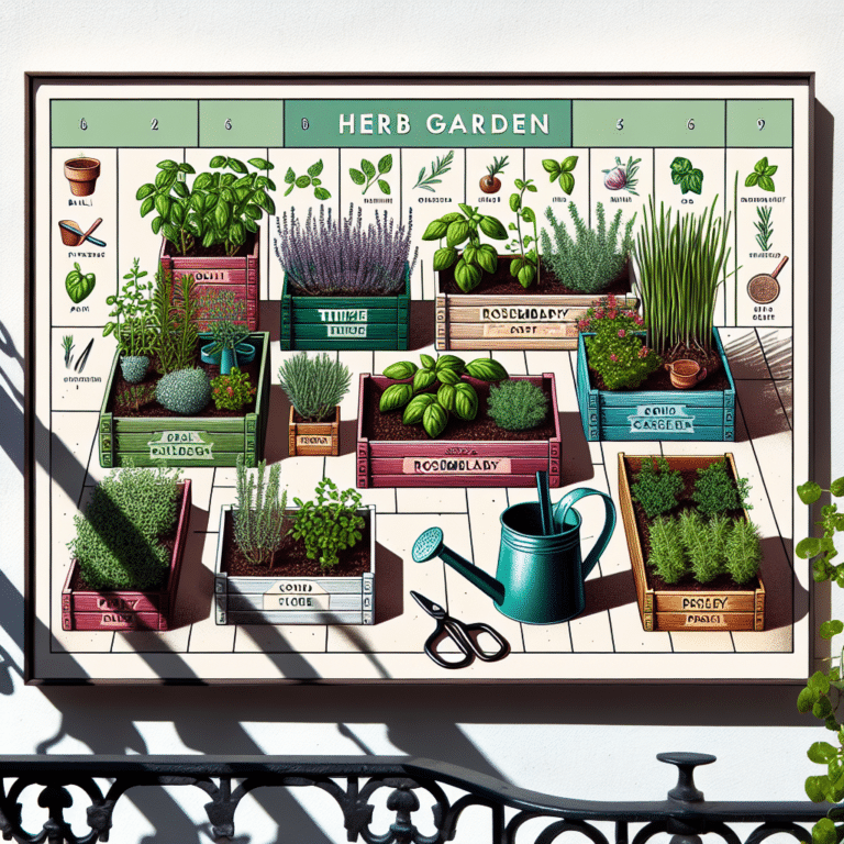 Balcony Herb Garden Layout Tips