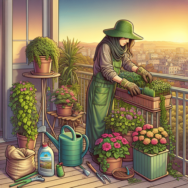 Get Your Hands Dirty: Soil Maintenance for Balcony Gardening