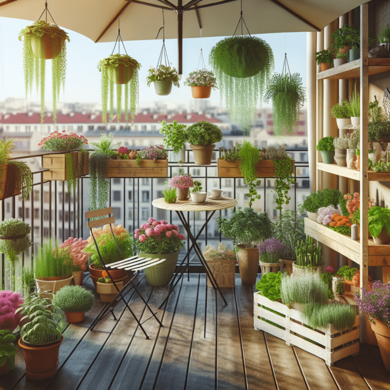 Balcony Garden Aesthetic Tips